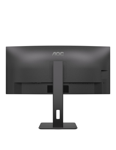 LCD Monitor, AOC, 34 ", 3440 x 1440 pixels, UltraWide Quad HD, Native aspect ratio 21:9, LED, Curved, CU34P3CV