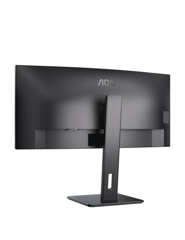 LCD Monitor, AOC, 34 ", 3440 x 1440 pixels, UltraWide Quad HD, Native aspect ratio 21:9, LED, Curved, CU34P3CV