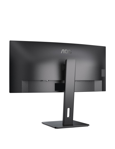 LCD Monitor, AOC, 34 ", 3440 x 1440 pixels, UltraWide Quad HD, Native aspect ratio 21:9, LED, Curved, CU34P3CV