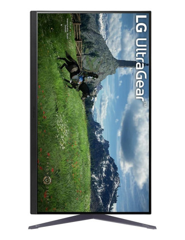 LCD Monitor, LG, 31.5", Panel IPS, 2560x1440, 16:9, 180Hz, 1 ms, Pivot, Height adjustable, Tilt, Colour Black, 32GS85Q-B