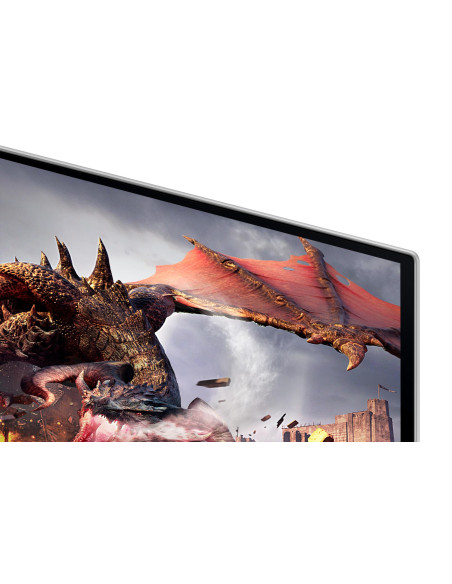 Monitor, SAMSUNG, 32", Gaming/Smart/4K, Panel OLED, 3840x2160, 16:9, 0.03 ms, Speakers, Swivel, Pivot, Height adjustable, Tilt,