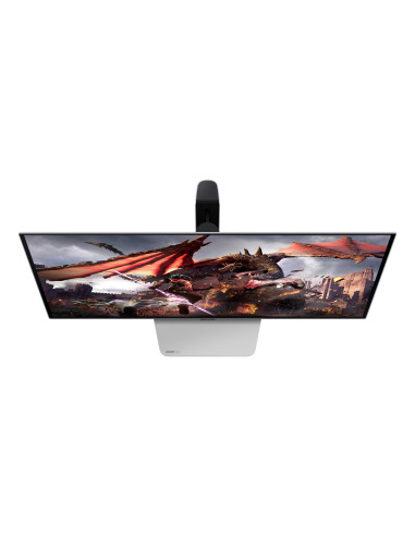 Monitor, SAMSUNG, 32", Gaming/Smart/4K, Panel OLED, 3840x2160, 16:9, 0.03 ms, Speakers, Swivel, Pivot, Height adjustable, Tilt,