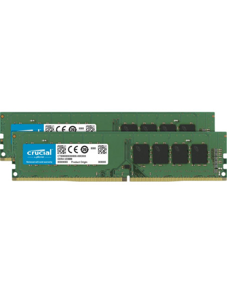 MEMORY DIMM 16GB PC25600 DDR4/KIT2 CT2K8G4DFRA32A CRUCIAL