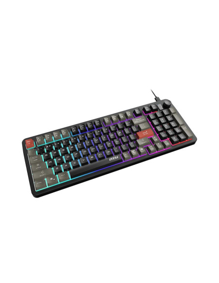 KEYBOARD GAMING BLACK US/FORGE GK110 US MSI