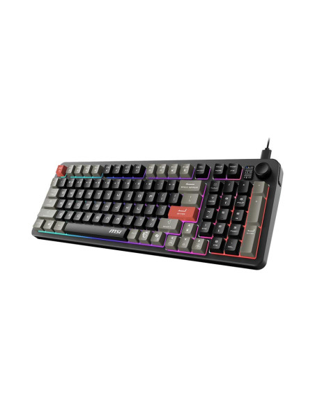 KEYBOARD GAMING BLACK US/FORGE GK110 US MSI