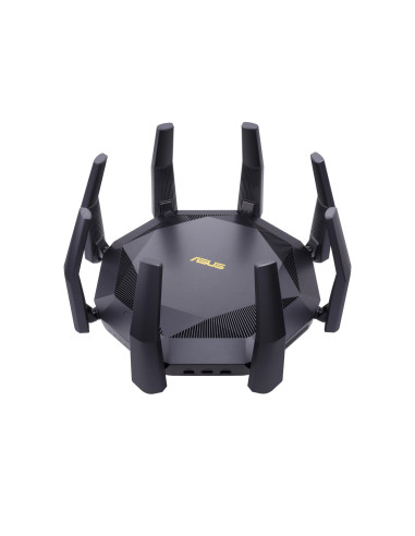 Wireless Router, ASUS, 6000 Mbps, Mesh, Wi-Fi 6, USB 3.1, 9x10/100/1000M, 1x10GbE, 1xSPF+, Number of antennas 8, RT-AX89X
