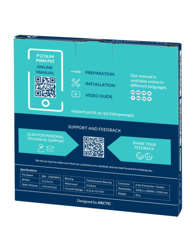 CASE FAN 120MM/ACFAN00187A ARCTIC