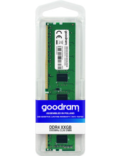 MEMORY DIMM 16GB PC25600 DDR4/GR3200D464L22/16G GOODRAM