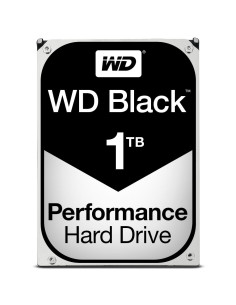 HDD, WESTERN DIGITAL, Black, 1TB, SATA 3.0, 64 MB, 7200 rpm, 3,5", WD1003FZEX