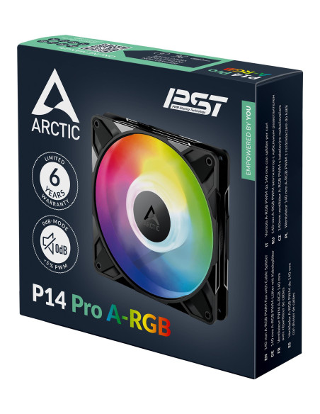 CASE FAN 140MM P14 PRO A-RGB/ACFAN00315A ARCTIC