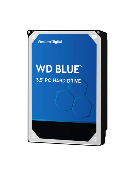 HDD, WESTERN DIGITAL, Blue, 6TB, SATA 3.0, 256 MB, 5400 rpm, 3,5", WD60EZAZ