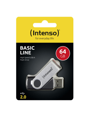MEMORY DRIVE FLASH USB2 64GB/3503490 INTENSO