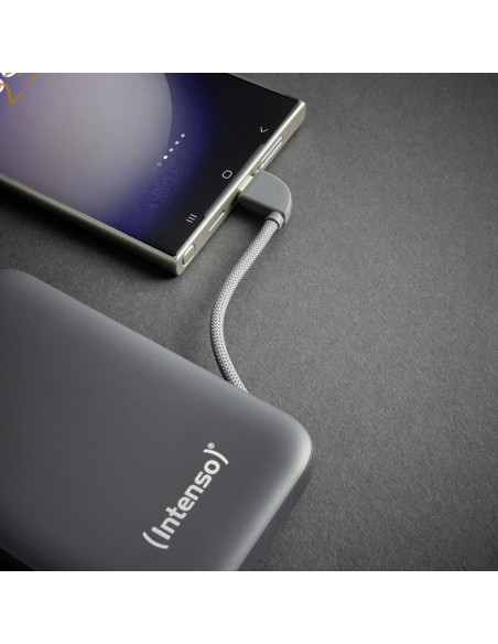 POWER BANK USB 10000MAH/GREY S10000 7333034 INTENSO