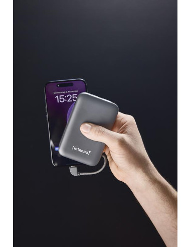 POWER BANK USB 10000MAH/GREY S10000 7333034 INTENSO