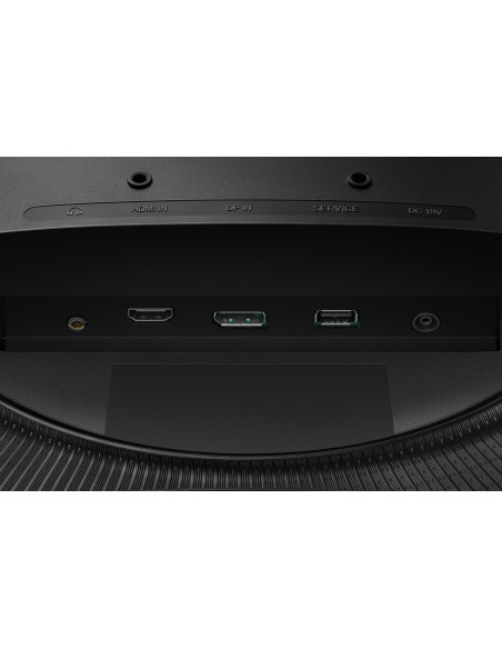 LCD Monitor, SAMSUNG, 27 ", 2560 x 1440 pixels, Wide Quad HD, Native aspect ratio 16:9, LED, Curved, LS27CG554EUXEN