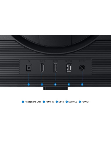 LCD Monitor, SAMSUNG, 27 ", 2560 x 1440 pixels, Quad HD, Native aspect ratio 16:9, LCD, Flat, LS27FG602EUXEN