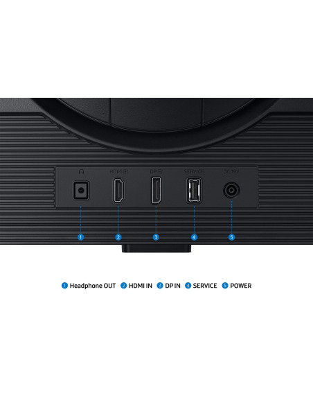 LCD Monitor, SAMSUNG, 27 ", 2560 x 1440 pixels, Quad HD, Native aspect ratio 16:9, LCD, Flat, LS27FG602EUXEN