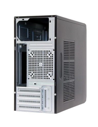 Case, CHIEFTEC, MiniTower, MicroATX, Colour Black, HT-01B-OP