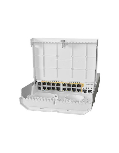NET ROUTER/SWITCH 18PORT/CRS318-16P-2S+OUT MIKROTIK