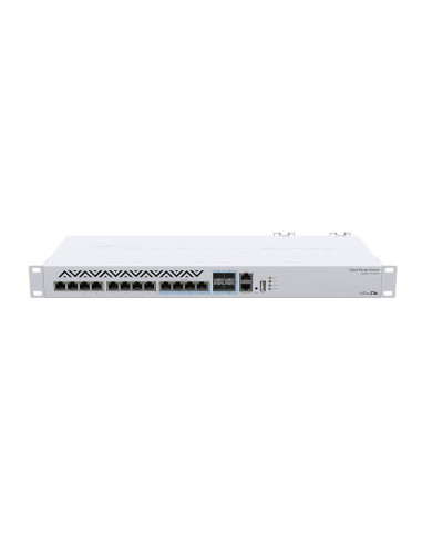 Switch, MIKROTIK, Type L3, Rack 1U, 8x10Base-T / 100Base-TX, 4xSFP, 1xRJ45, CRS312-4C+8XG-RM