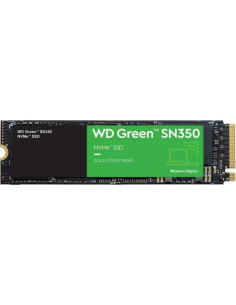 SSD, WESTERN DIGITAL, Green SN350, 240GB, M.2, PCIE, NVMe, TLC, Write speed 900 MBytes/sec, Read speed 2400 MBytes/sec, WDS240G