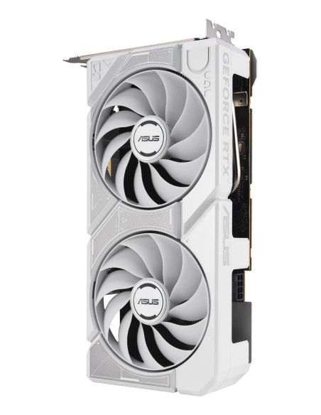 Graphics Card, ASUS, NVIDIA, GeForce RTX 5060, 8 GB, GDDR7, 128 bit, PCI Express 5.0, Active, DUAL-RTX5060-O8G-WHITE