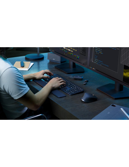 KEYBOARD +MOUSE COMBO MXKEYS S/BLACK 920-011614 LOGITECH