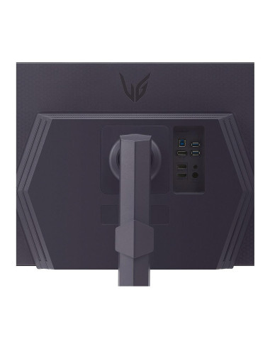 LCD Monitor, LG, 27", Panel IPS, 2560x1440, 16:9, 180Hz, 1 ms, Pivot, Height adjustable, Tilt, Colour Black, 27GS85Q-B