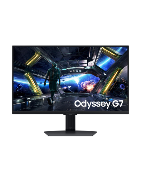 LCD Monitor, SAMSUNG, Odyssey G7, 27", Gaming, Panel IPS, 3840x2160, 16:9, 144Hz, 1 ms, Speakers, Swivel, Pivot, Height adjusta