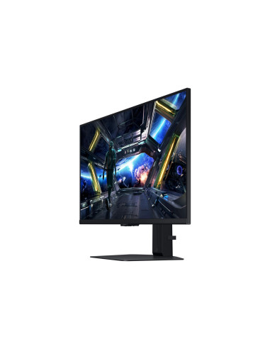 LCD Monitor, SAMSUNG, Odyssey G7, 27", Gaming, Panel IPS, 3840x2160, 16:9, 144Hz, 1 ms, Speakers, Swivel, Pivot, Height adjusta