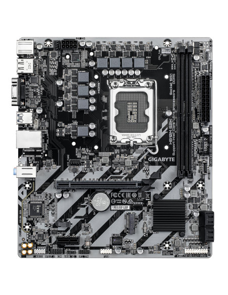 Mainboard, GIGABYTE, LGA1851, Micro-ATX, Memory DDR5, Memory slots 2, H810MS2H
