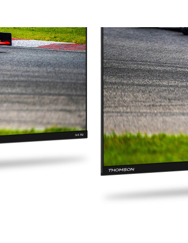 TV Set, THOMSON, 50", 4K/Smart, QLED, 3840x2160, Wireless LAN, Bluetooth, Google TV, Black, 50QG7C14