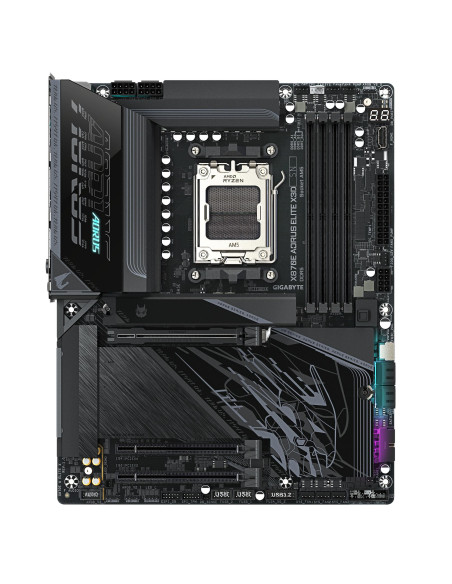 Mainboard, GIGABYTE, AMD X870E, Socket AM5, ATX, RAM DDR5-SDRAM, 4xSlots, Wi-Fi Yes, Bluetooth Yes, 4xNumber of M.2 (M) slots, 
