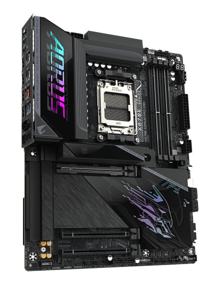 Mainboard, GIGABYTE, AMD X870E, Socket AM5, ATX, RAM DDR5-SDRAM, 4xSlots, Wi-Fi Yes, Bluetooth Yes, 4xNumber of M.2 (M) slots, 