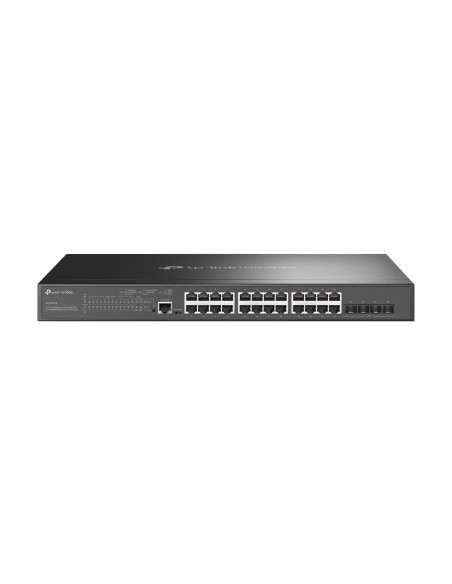 Switch, TP-LINK, Omada, TL-SG3428XMP, Type L2+, Rack, 4xSFP+, 1xConsole, 1, PoE+ ports 24, 384 Watts, TL-SG3428XMP