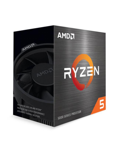 CPU, AMD, Desktop, Ryzen 5, 5600, Vermeer, 3500 MHz, Cores 6, 32MB, Socket SAM4, 65 Watts, BOX, 100-100000927BOX