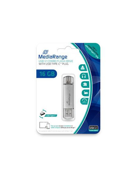 MEMORY DRIVE FLASH USB3 16GB/MR935 MEDIARANGE
