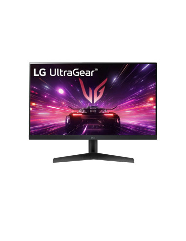 LCD Monitor, LG, 24 ", 1920 x 1080 pixels, Full HD, Native aspect ratio 16:9, Flat, 24GS60F-B