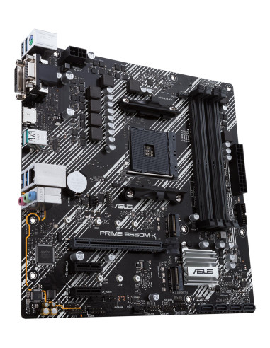 Mainboard, ASUS, AMD B550, SAM4, MicroATX, 2xPCI-Express 3.0 1x, 2xM.2, 1xPCI-Express 4.0 16x, Memory DDR4, Memory slots 4, 1x1