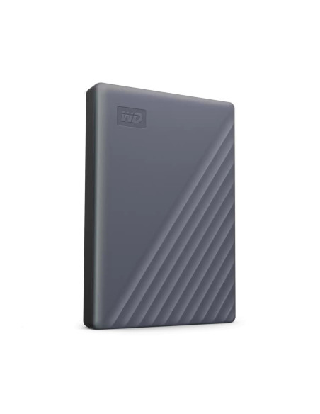 External HDD, WESTERN DIGITAL, My Passport, WDBWML0020BGY-WESN, 2TB, USB-C, Colour Grey, WDBWML0020BGY-WESN