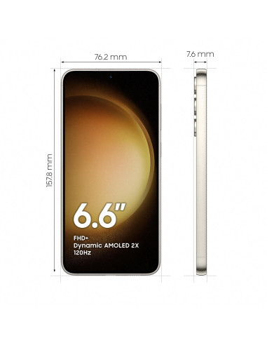 MOBILE PHONE GALAXY S23+/256GB BEIGE SM-S916B SAMSUNG