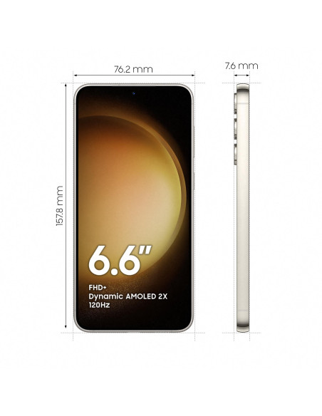 MOBILE PHONE GALAXY S23+/256GB BEIGE SM-S916B SAMSUNG