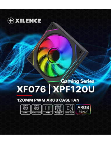 CASE FAN 120MM XPF120U.ARGB/12V XF076 XILENCE