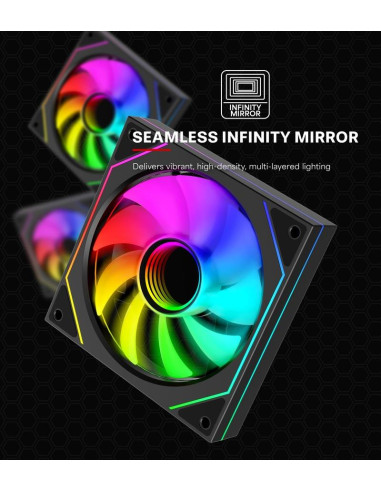 CASE FAN 120MM XPF120U.ARGB/12V XF076 XILENCE