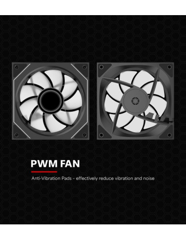 CASE FAN 120MM XPF120UR.ARGB/12V XF078 XILENCE