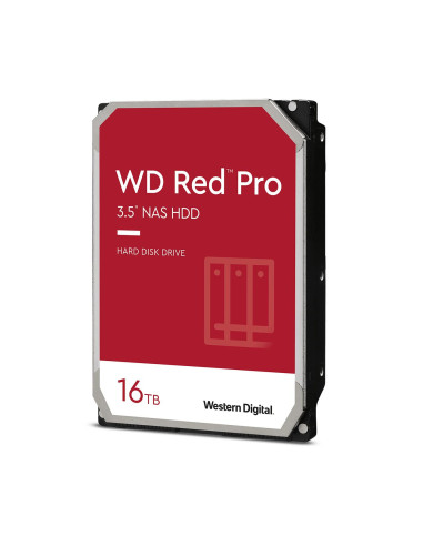 HDD, WESTERN DIGITAL, Red Pro, 16TB, SATA 3.0, 512 MB, 7200 rpm, 3,5", WD161KFGX