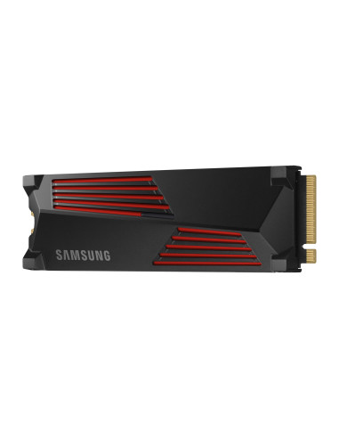 SSD, SAMSUNG, 990 PRO with Heatsink, 4TB, M.2, PCIe Gen4, NVMe, TLC, Write speed 6900 MBytes/sec, Read speed 7450 MBytes/sec, T