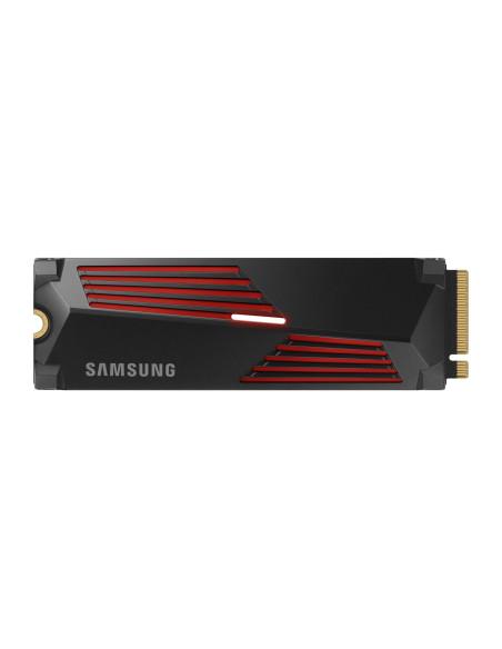 SSD, SAMSUNG, 990 PRO with Heatsink, 4TB, M.2, PCIe Gen4, NVMe, TLC, Write speed 6900 MBytes/sec, Read speed 7450 MBytes/sec, T