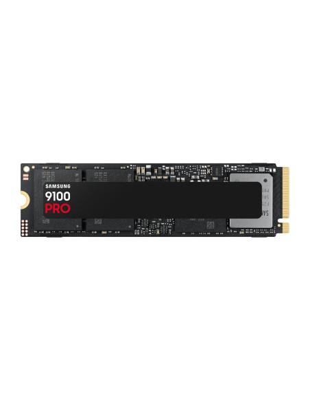 SSD, SAMSUNG, 9100 PRO, 4TB, M.2, PCIe Gen5, NVMe, TLC, Write speed 13400 MBytes/sec, Read speed 14800 MBytes/sec, 2.38mm, TBW 