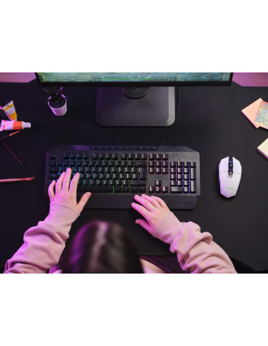 MOUSE USB OPTICAL WRL WHITE/GXT110W FELOX 25069 TRUST